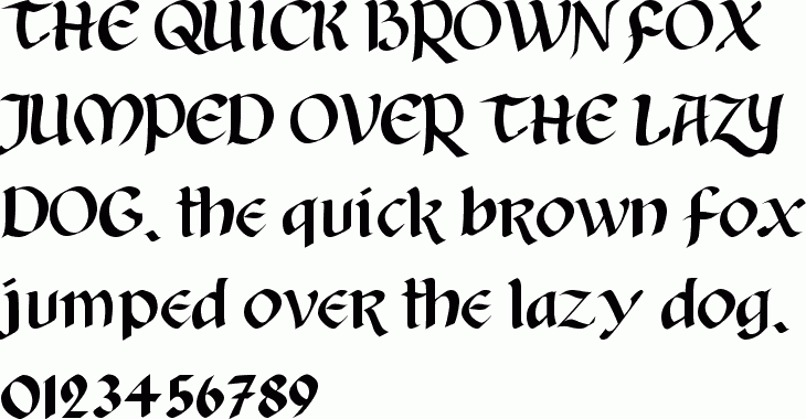 Free Fonts Old English 80
