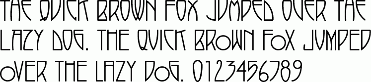 P22 Arts and Crafts Tall free font download
