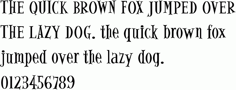 See the Alleycat ICG free font download characters