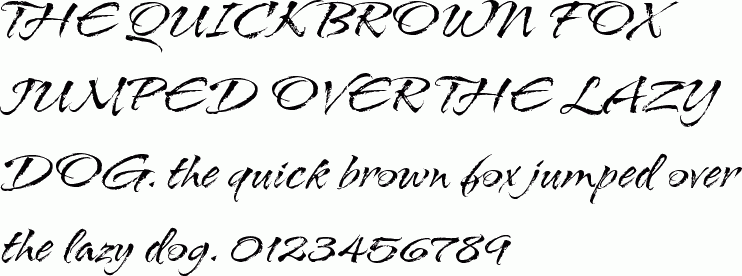 See the Arid ITC free font download characters