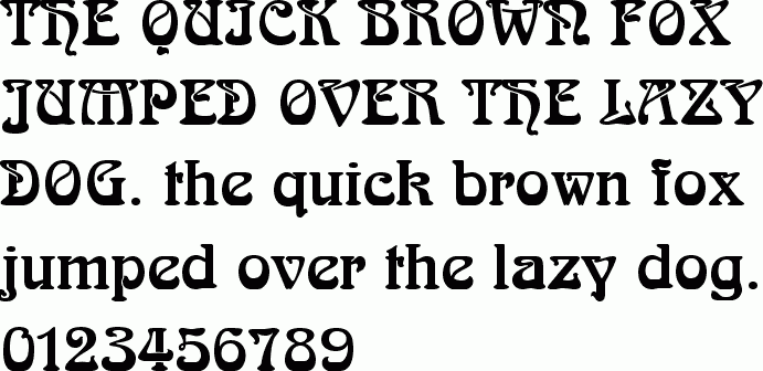 Verbazingwekkend Art Deco SSi free font download IR-39