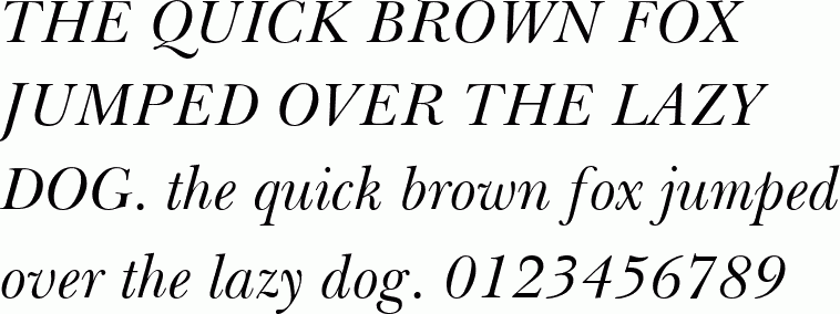 See the Baskerville BT Italic free font download characters
