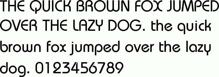 See the Bauhaus-Medium free font download characters