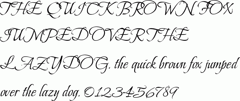 See the BeauRivageOne  free font download characters