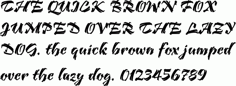 See the Bendigo free font download characters