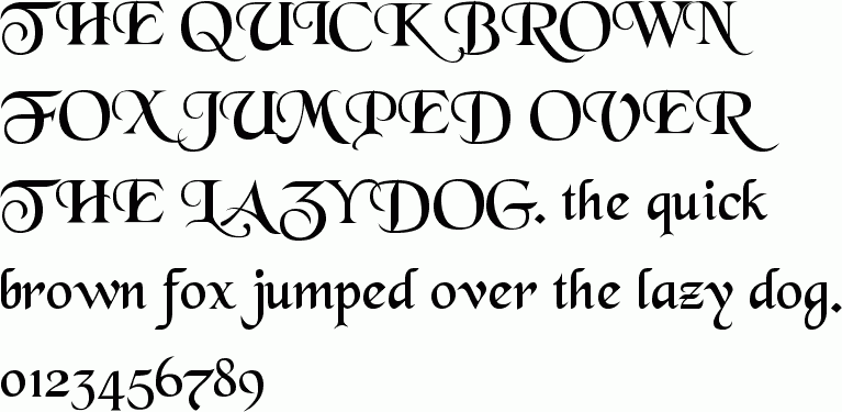See the Black Magic free font download characters