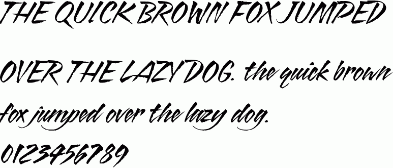 See the Blaze ITC Italic free font download characters