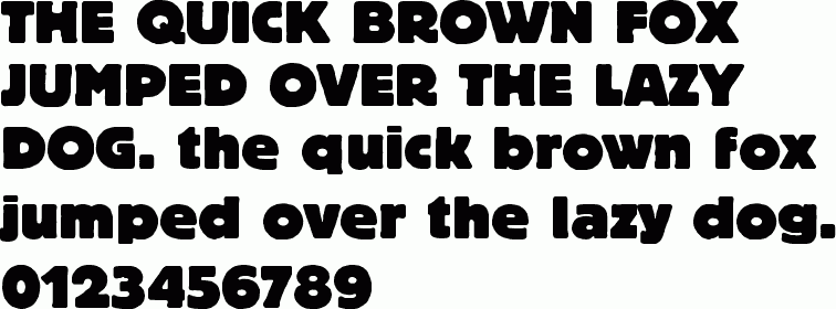 See the Block T Heavy free font download characters