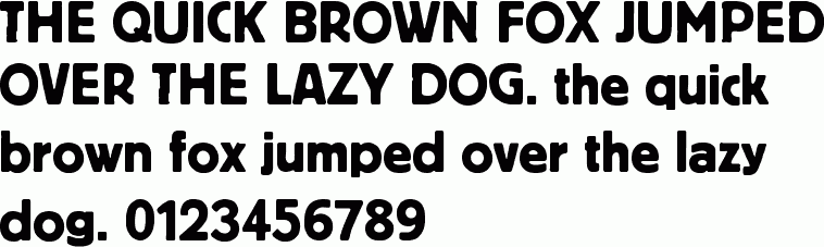 See the Block T Regular free font download characters