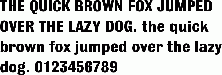 See the Bulldog Bold free font download characters