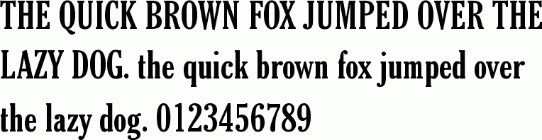 See the Cheltenham Bold Extra Condensed BT free font download characters