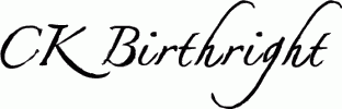Preview CK Birthright free font