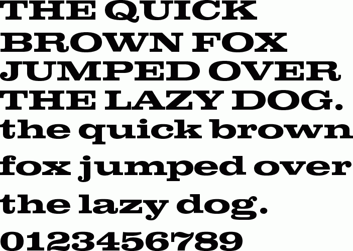 See the Clarendon Bold Expanded free font download characters
