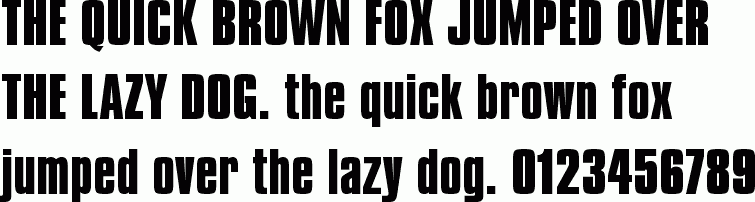 See the Compacta Bold BT free font download characters
