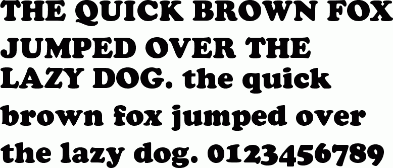 See the Cooper Black BT free font download characters