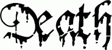 Preview Death free font