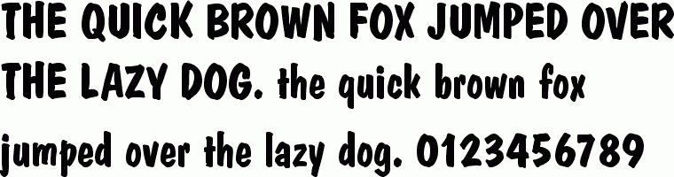 See the Dom Casual D Bold free font download characters