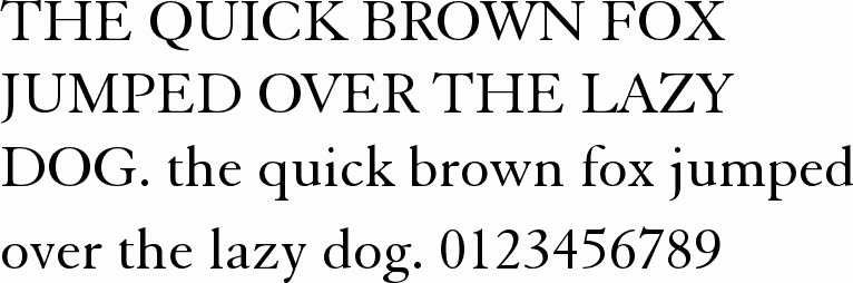 See the Elegant Garamond BT free font download characters