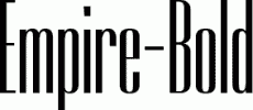 Preview Empire-Bold free font