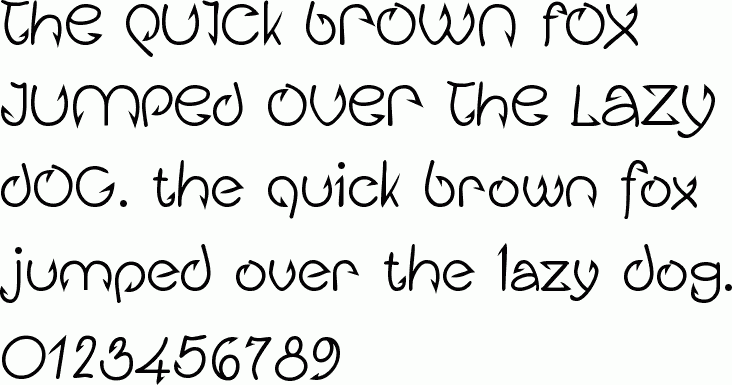 See the Fishhook Bold free font download characters