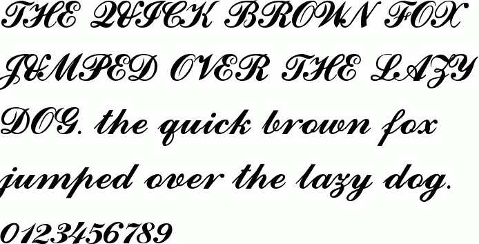 See the Ford script free font download characters