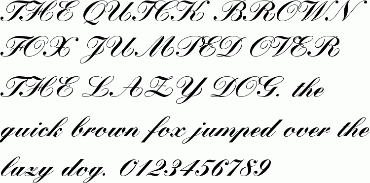 GE Quintet Script Bold free font download