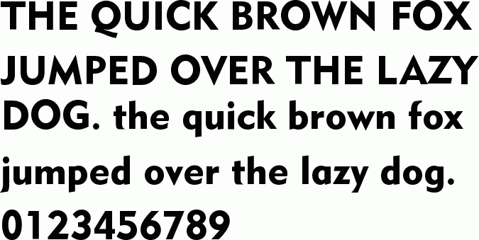 See the Geometr415 Blk BT Black free font download characters