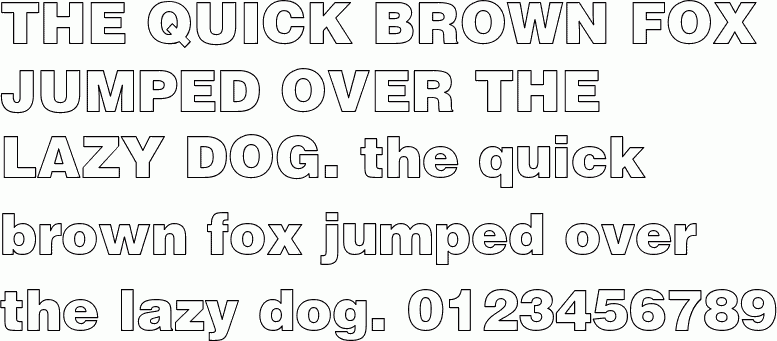 See the Helvetica-Black Ho Black free font download characters