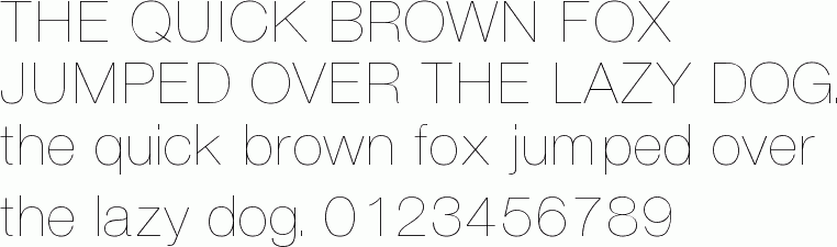 See the Helvetica-Thin free font download characters