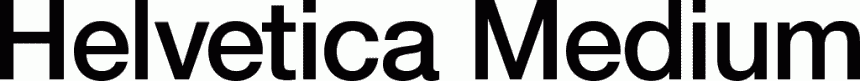 Preview Helvetica Medium free font