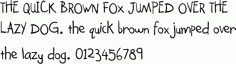 See the Kindergarten free font download characters