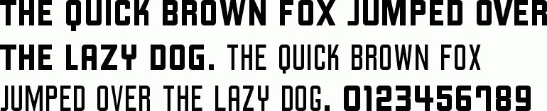 See the Kraftwerk free font download characters