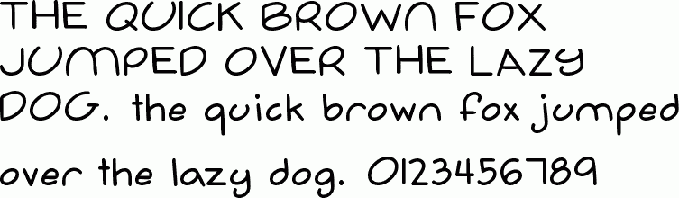 See the LD Childish free font download characters