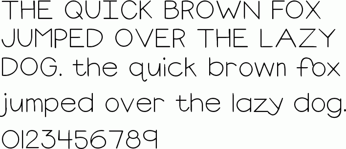 See the LD Elementary free font download characters