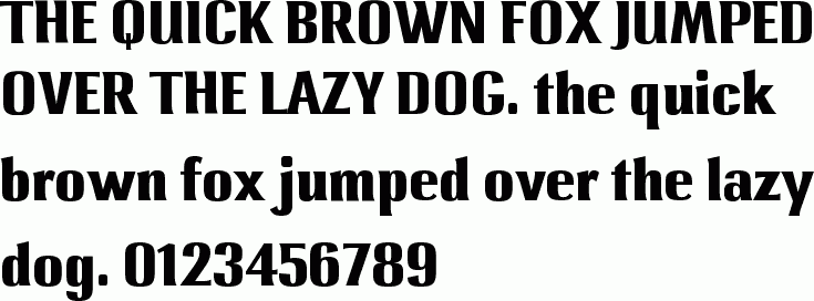 See the Lennox ITC Bold free font download characters