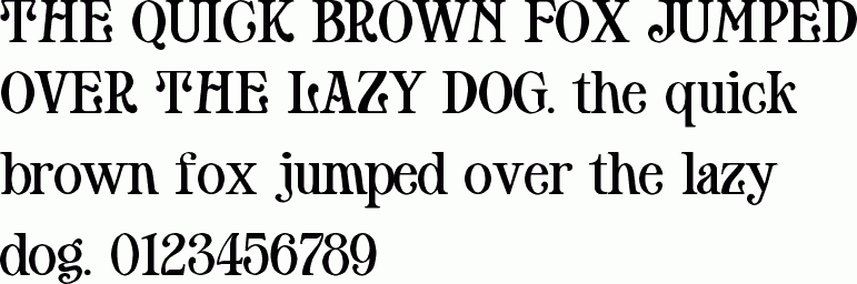 See the LHF Shopfront free font download characters