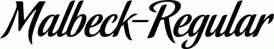 Preview Malbeck-Regular free font