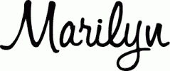 Preview Marilyn free font