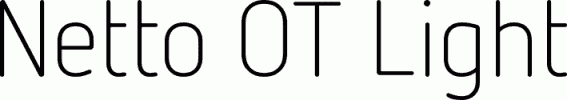Preview Netto OT Light free font