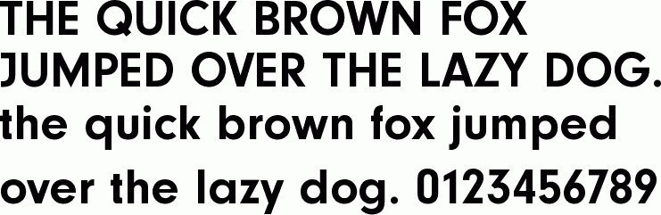 See the NeuzeitGroT Bold free font download characters