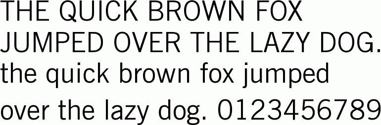 See the News Gothic BT free font download characters