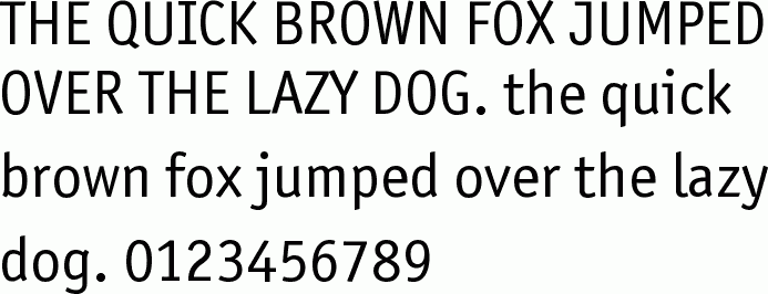 See the Officina Sans ITC Book free font download characters