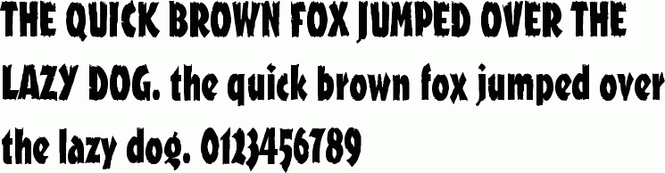 See the Outback ITC free font download characters