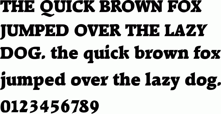 See the Raleigh-Serial-Black free font download characters