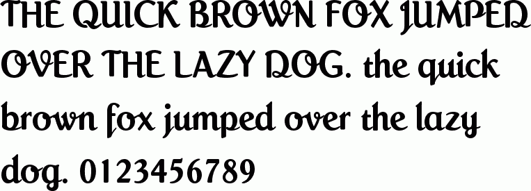 See the Roman Script EF Alternate free font download characters