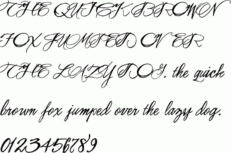Rosemary Copperplate free font download