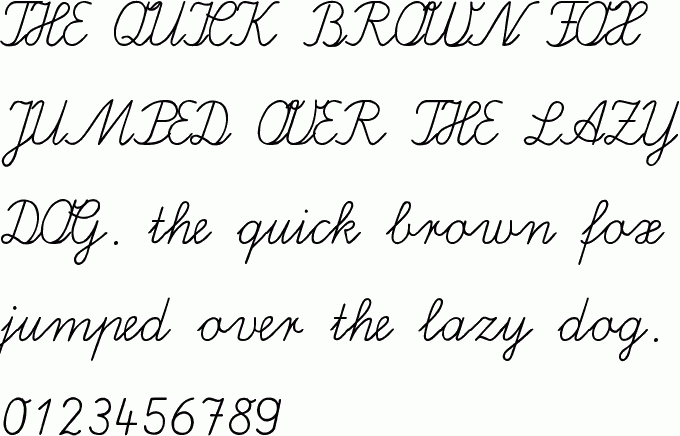 See the Schreibschrift free font download characters