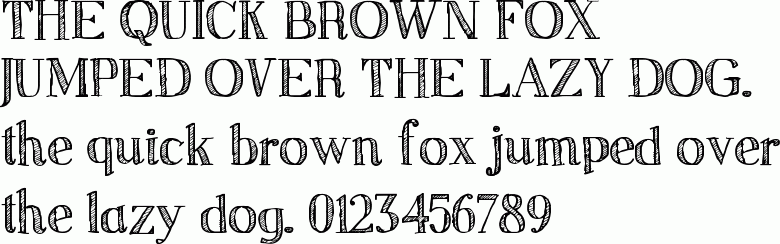 See the Sketch Serif free font download characters