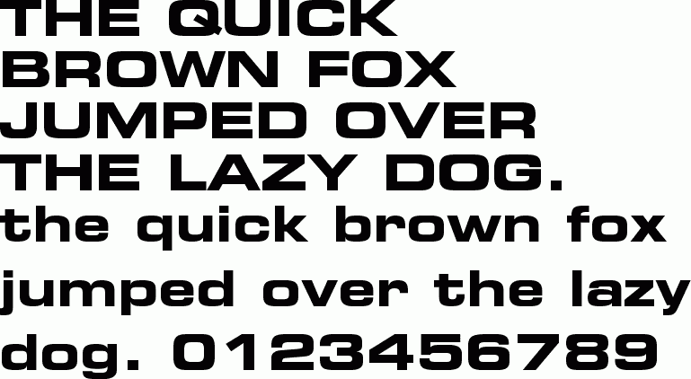 See the Square721 BdEx BT Bold free font download characters