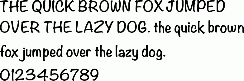 See the Tally Text Bold 1 free font download characters